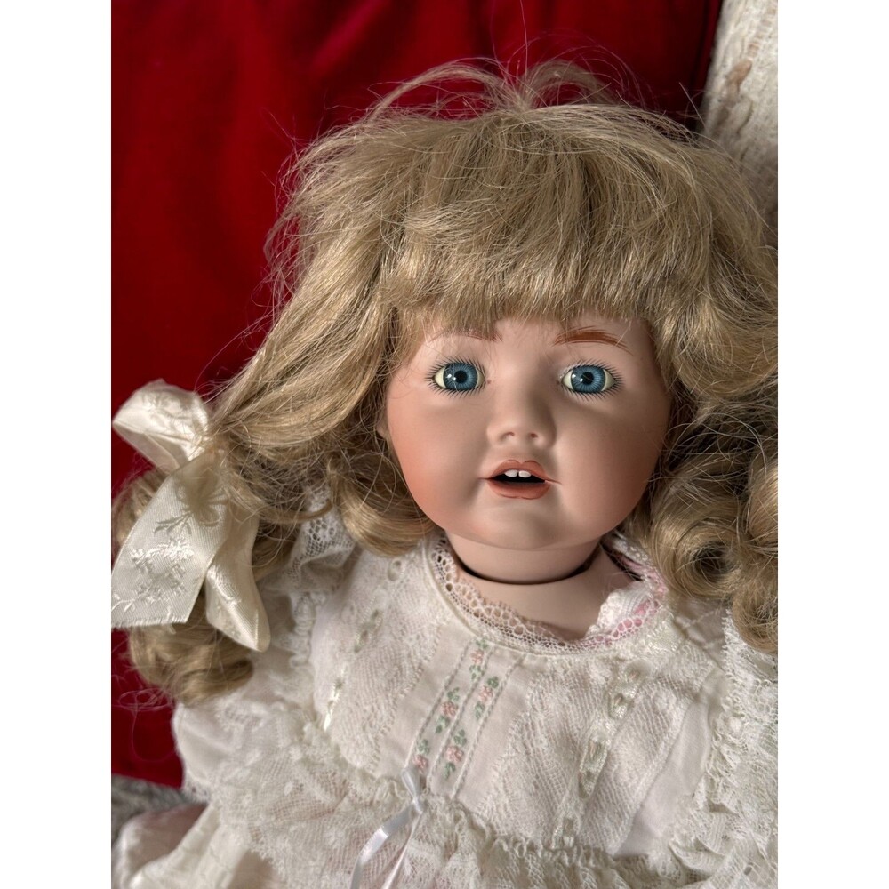 KESTNER JDK HILDA Bisque Head Doll 1914, Vintage, reproduction